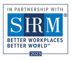 In Partnership with SHRM Logo