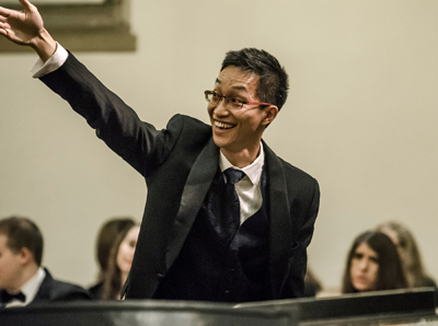 Choirs director Jerry Hui.