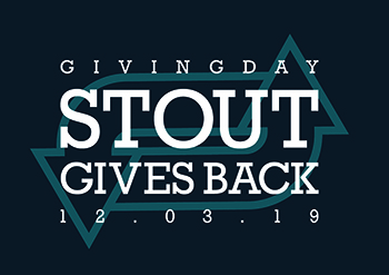 Stout Gives Back logo