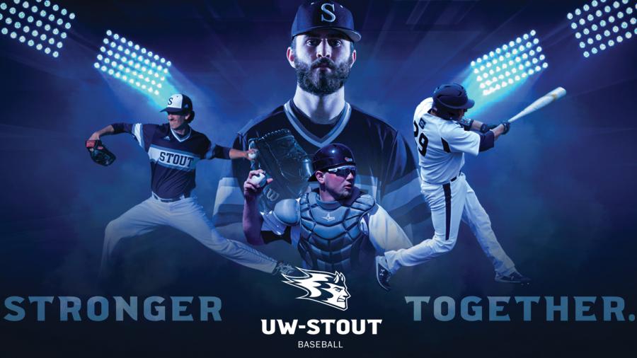 Kyle Cleven created graphic designs for university athletic teams including the baseball team.